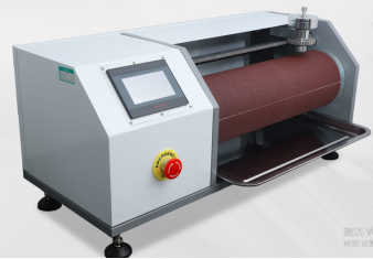 Tester di abrasione a rulli rotanti in gomma