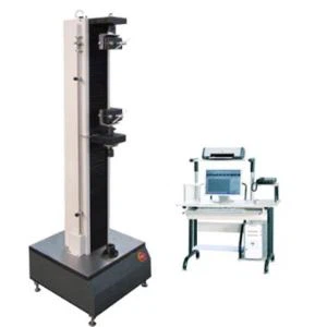 Macchina di prova di resistenza alla trazione di plastica elettronica del braccio singolo